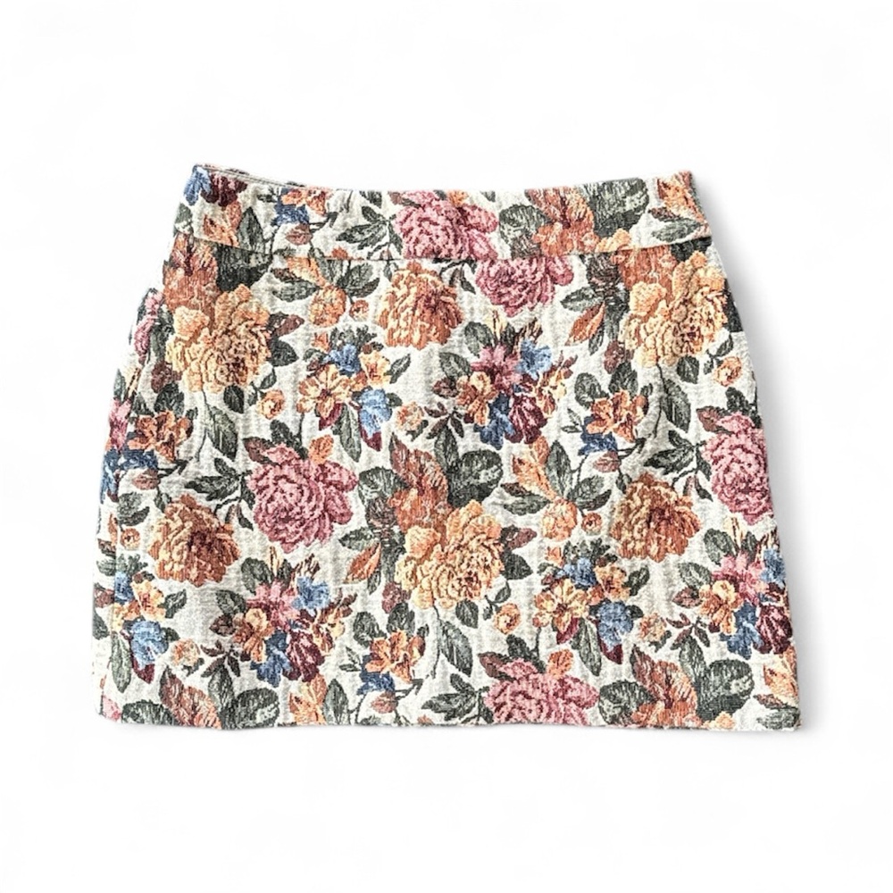 Zara Multicolor Floral Mini Skirt - Picture 3 of 6